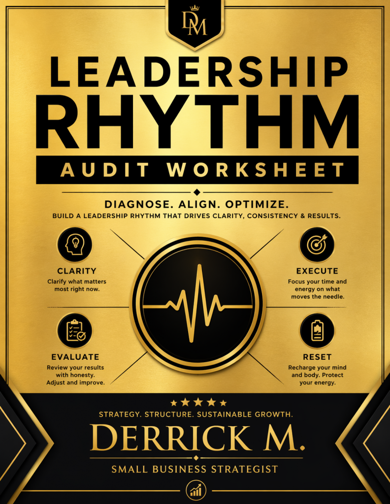 how to find your leadership rhythm